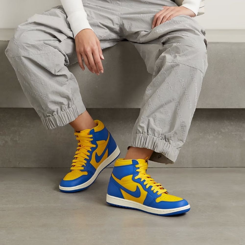 Real lifestyle image of Air Jordan 1