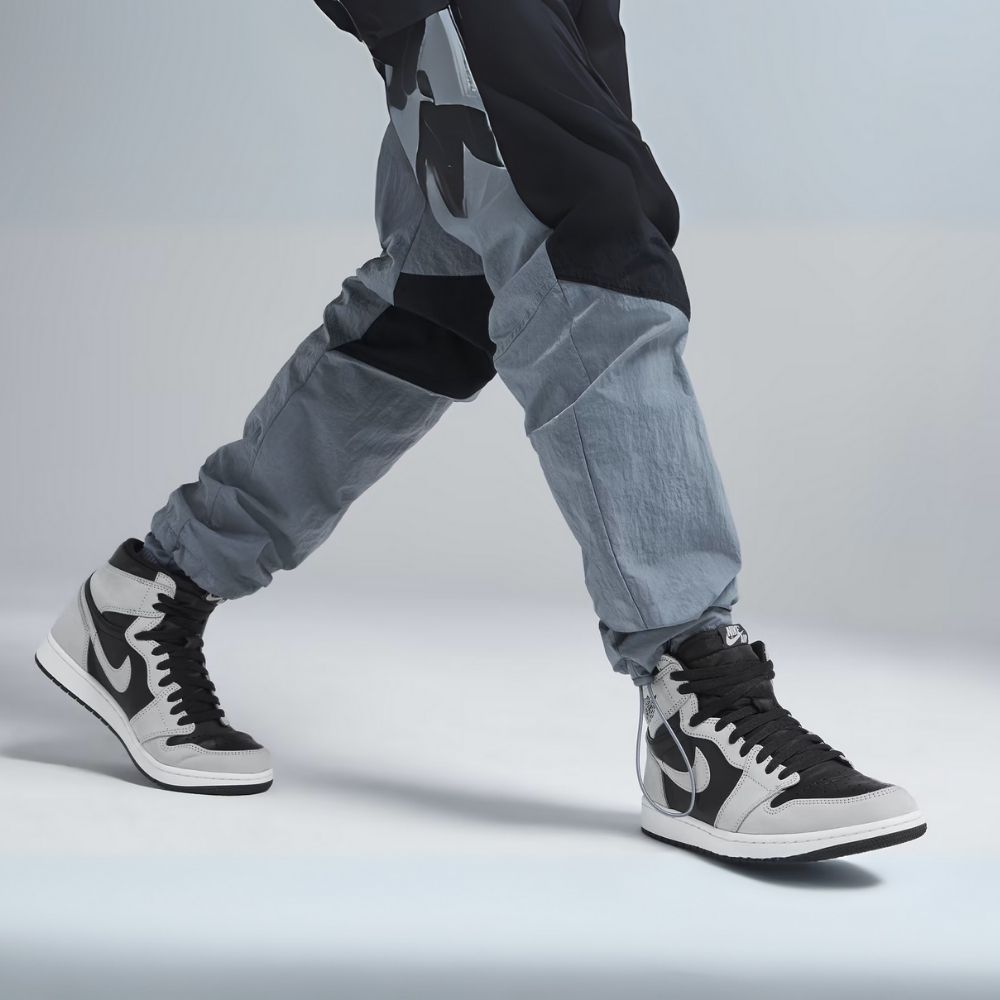 On-foot of the Air Jordan 1