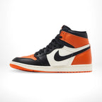 Medial side view of the Air Jordan 1