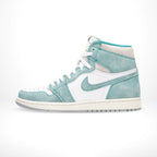 Medial side view of the Air Jordan 1