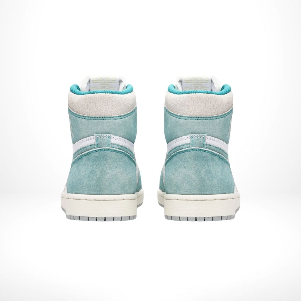 Rear view of the Air Jordan 1
