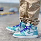 On-foot of the Air Jordan 1