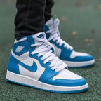 Real lifestyle image of Air Jordan 1