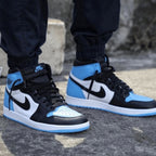Real lifestyle image of Air Jordan 1