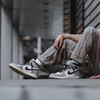 On-foot of the Air Jordan 1