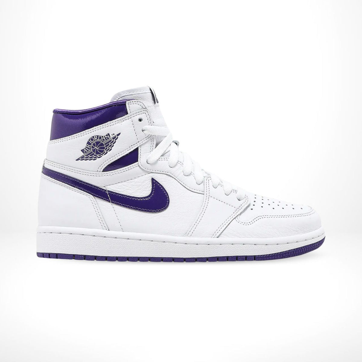 Side view of the Air Jordan 1