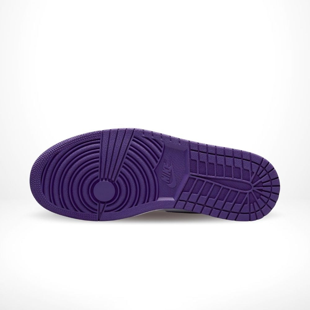 Bottom view of the Air Jordan 1