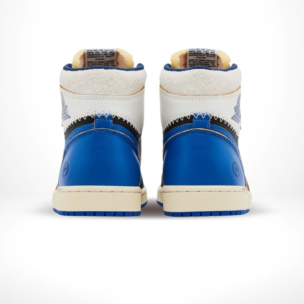 Rear view of the Air Jordan 1
