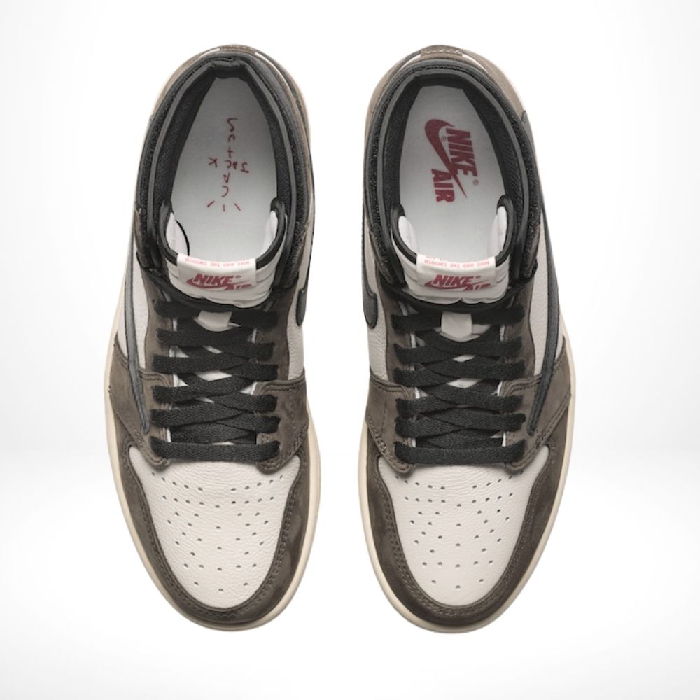 Top view of Air Jordan 1