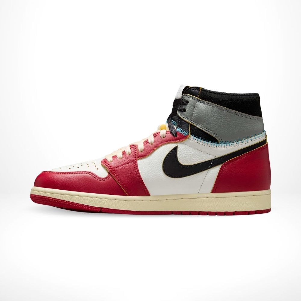 Medial side view of the Air Jordan 1