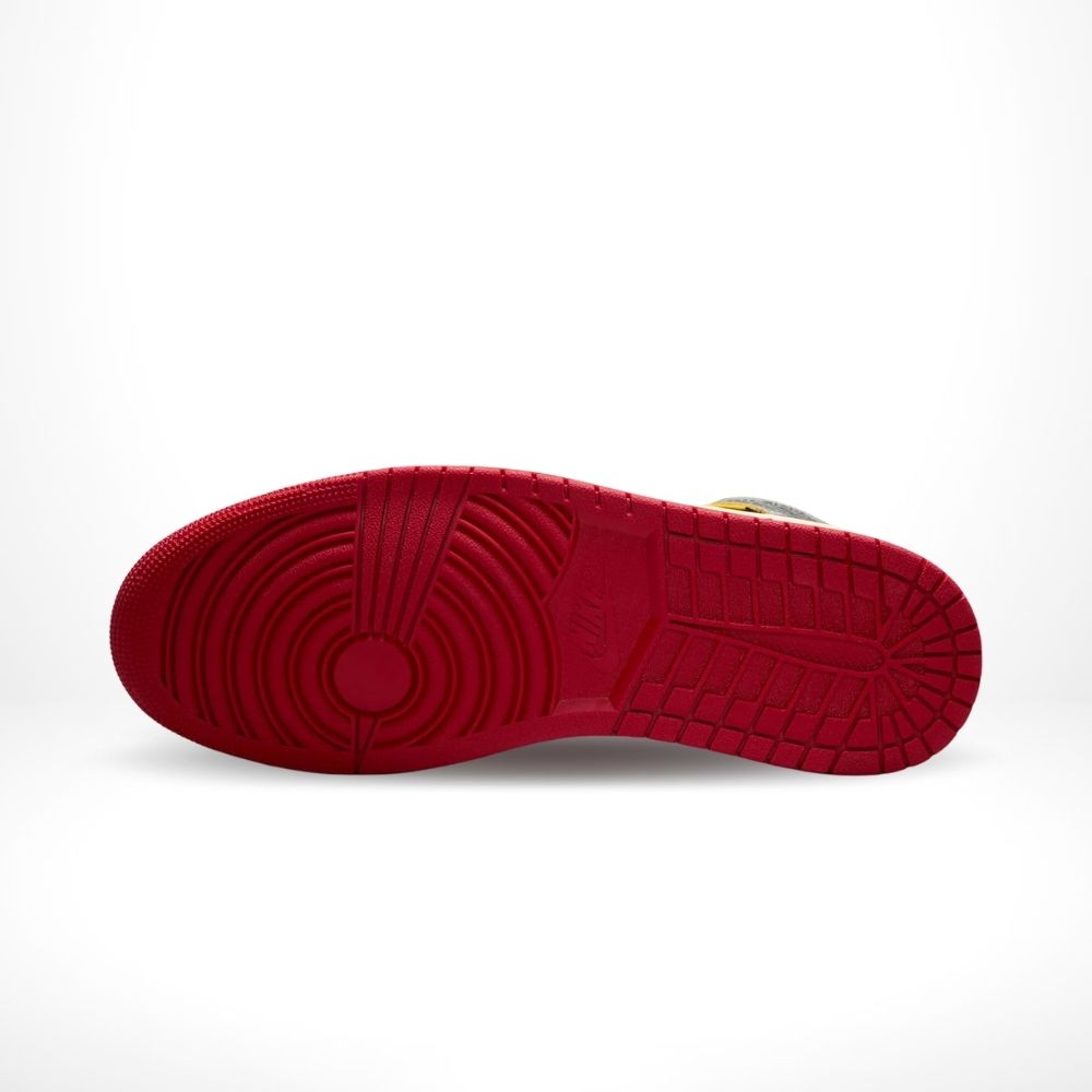 Bottom view of the Air Jordan 1