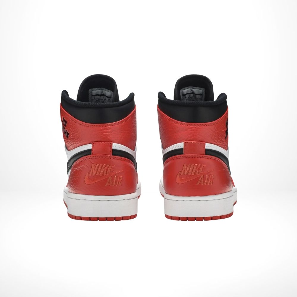 Rear view of the Air Jordan 1