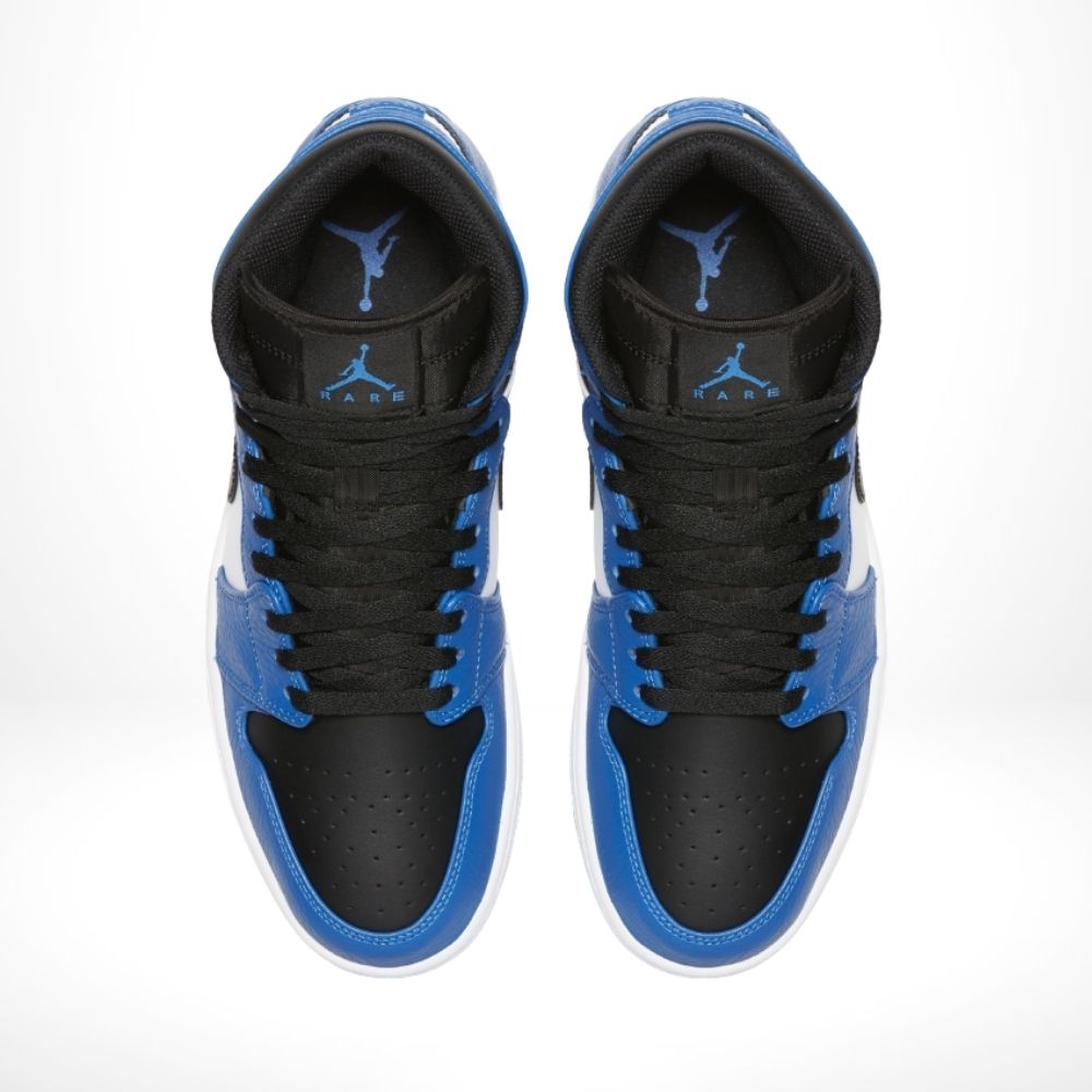 Top-down view of the Air Jordan 1