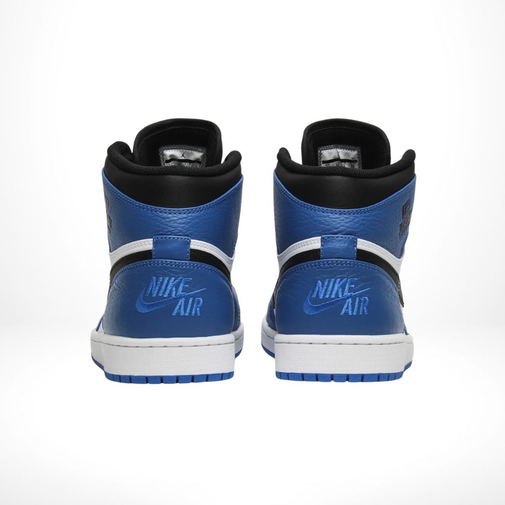 Rear view of the Air Jordan 1