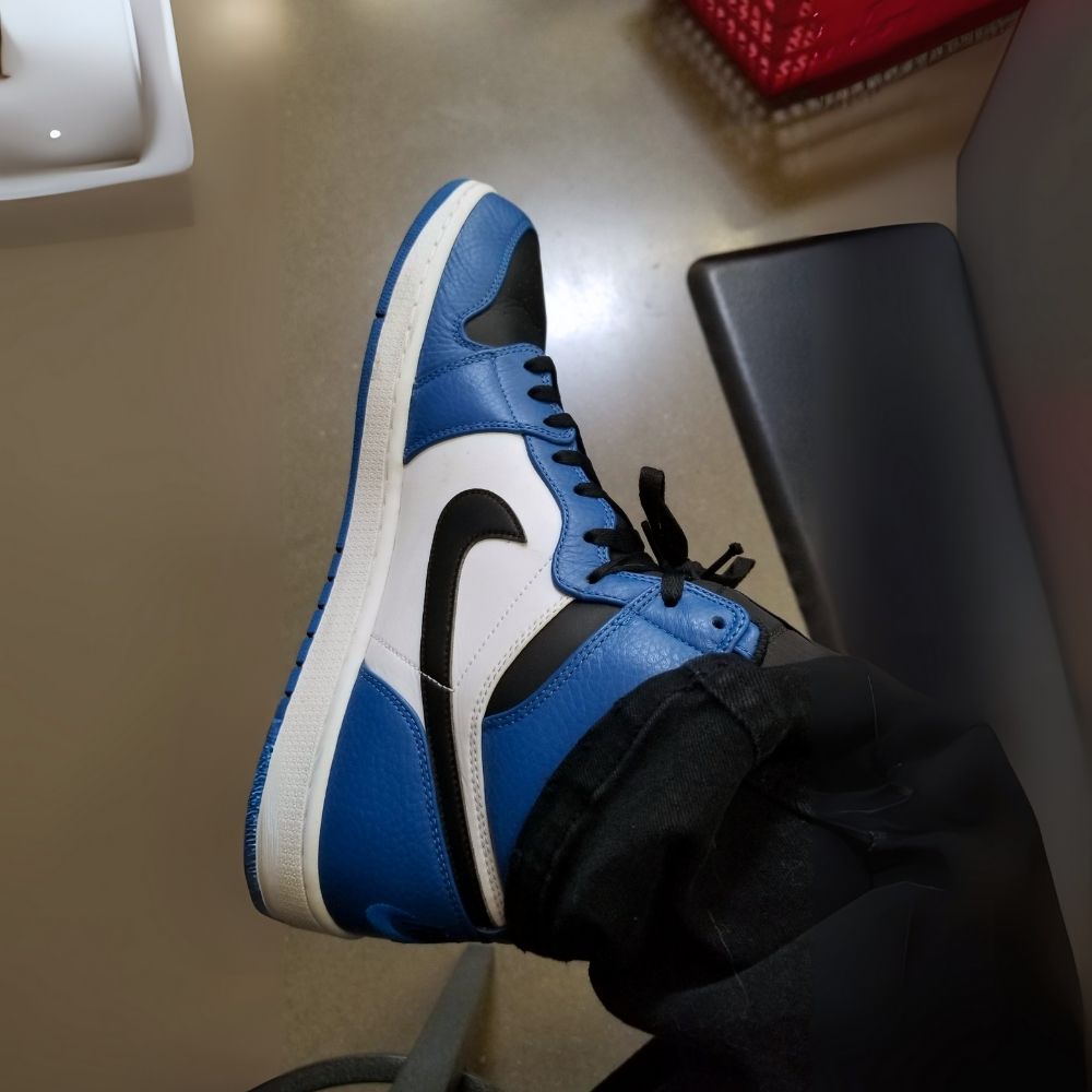 On-foot of the Air Jordan 1
