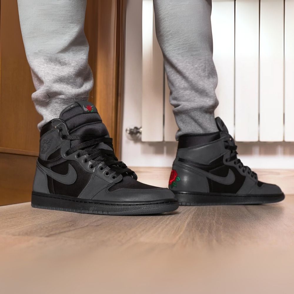 On-foot of the Air Jordan 1