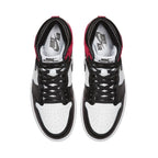 Top-down view of the Air Jordan 1