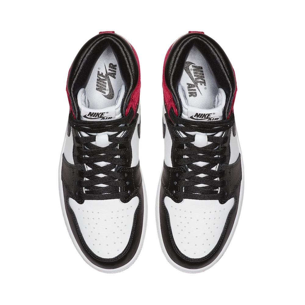 Top-down view of the Air Jordan 1