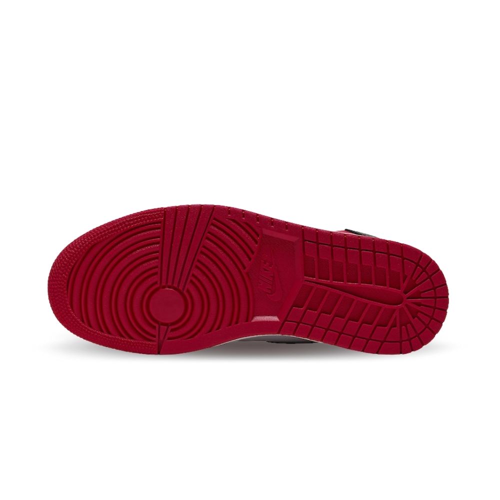 Bottom view of the Air Jordan 1