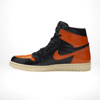 Side profile of Air Jordan 1