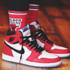 Real lifestyle image of Air Jordan 1