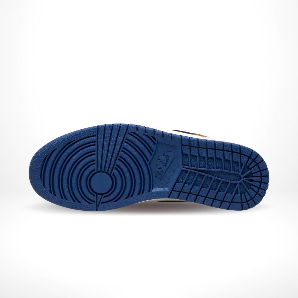 Bottom view of the Air Jordan 1