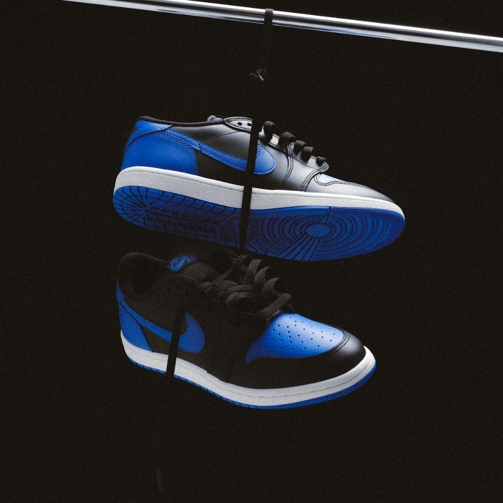 Real lifestyle image of Air Jordan 1