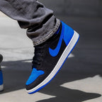 Real lifestyle image of Air Jordan 1