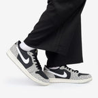 Real lifestyle image of Air Jordan 1