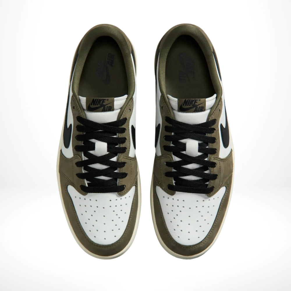 Top-down view of the Air Jordan 1