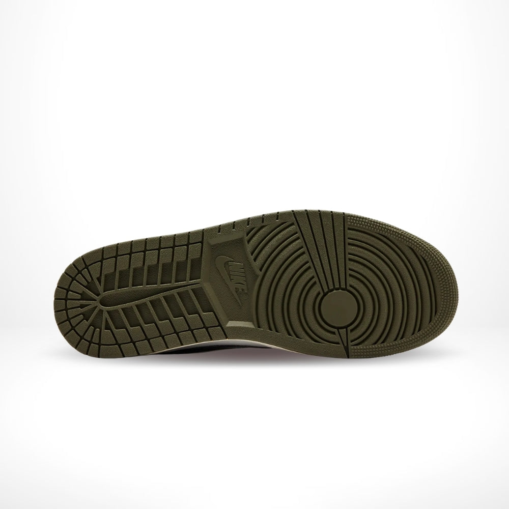 Bottom view of the Air Jordan 1