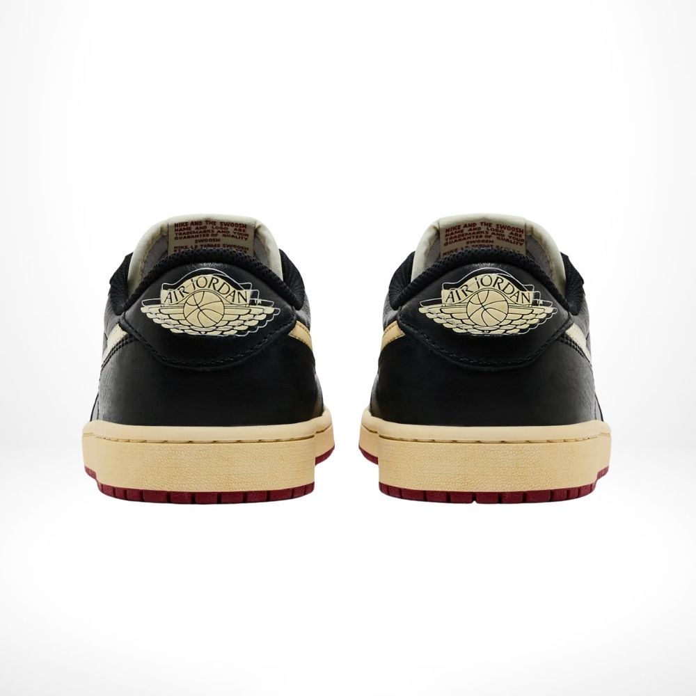 Rear view of the Air Jordan 1