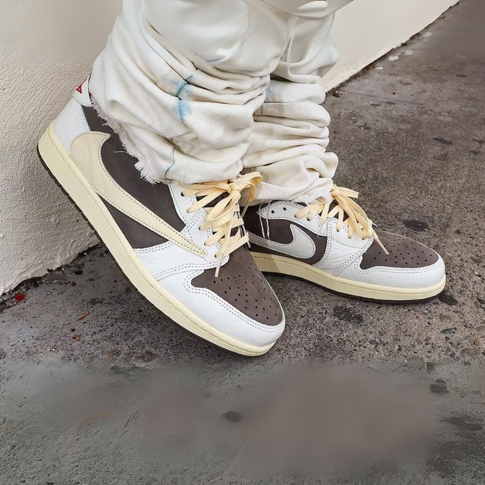 On-foot of the Air Jordan 1