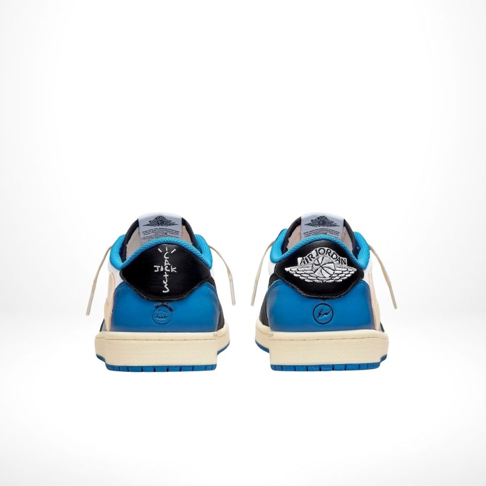 Rear view of the Air Jordan 1
