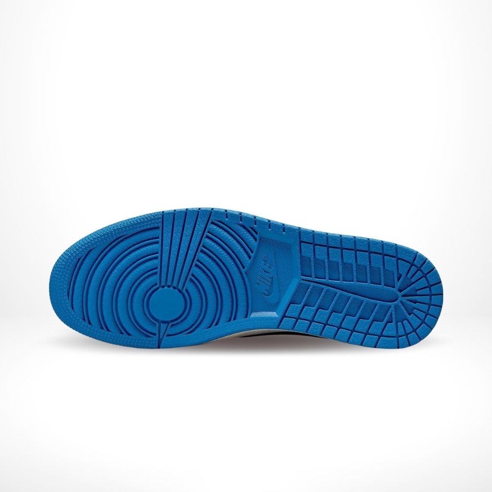 Bottom view of the Air Jordan 1