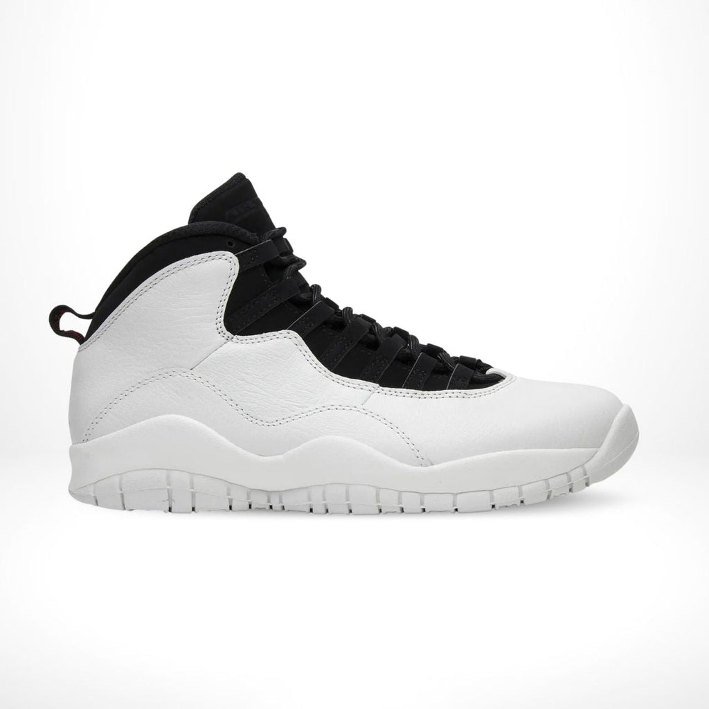 Side view of the Air Jordan 10