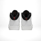 Rear view of the Air Jordan 10