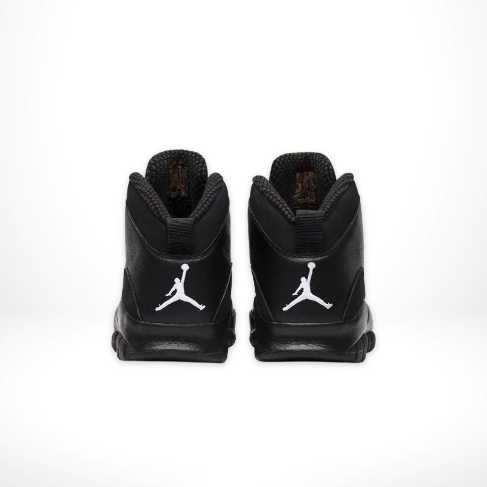 Rear view of Air Jordan 10