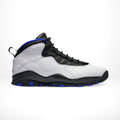 Side view of the Air Jordan 10