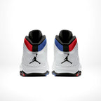 Rear view of the Air Jordan 10