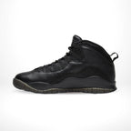 Medial side view of the Air Jordan 10