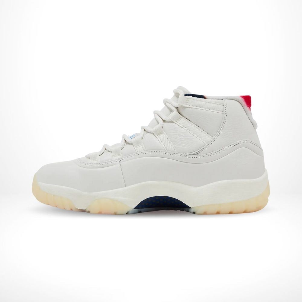 Medial side view of the Air Jordan 11