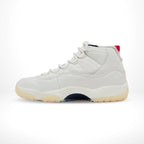 Medial side view of the Air Jordan 11