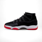 Medial side view of the Air Jordan 11