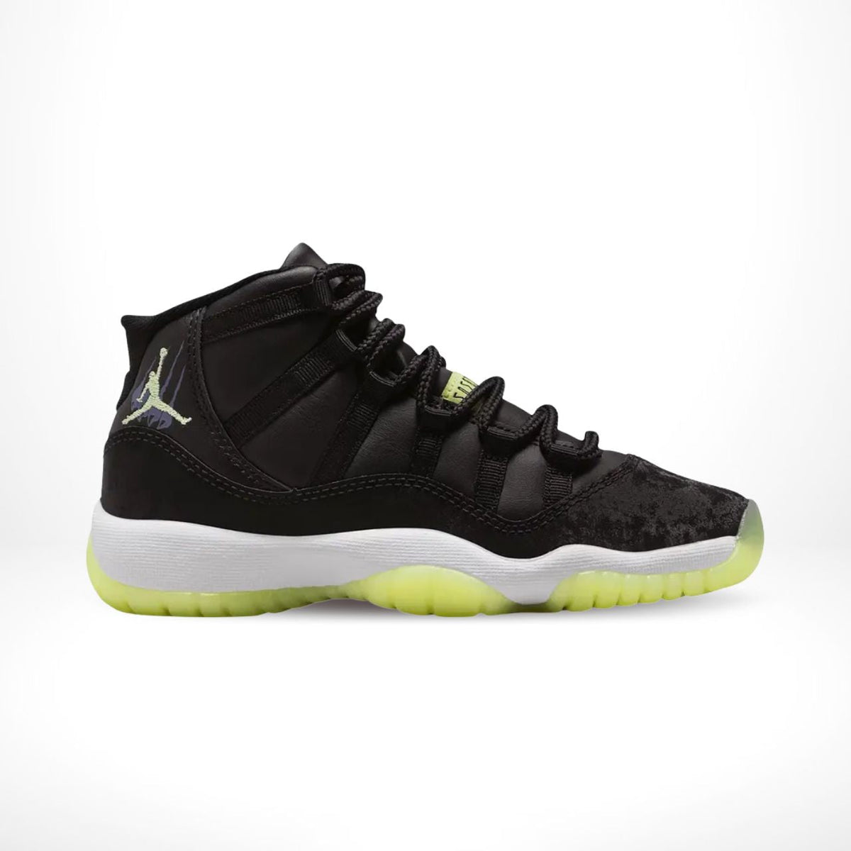 Side view of the Air Jordan 11