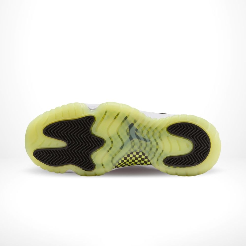 Bottom view of the Air Jordan 11