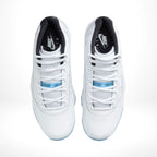 Top-down view of the Air Jordan 11