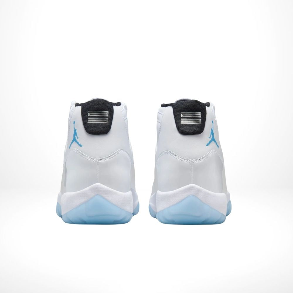 Rear view of the Air Jordan 11