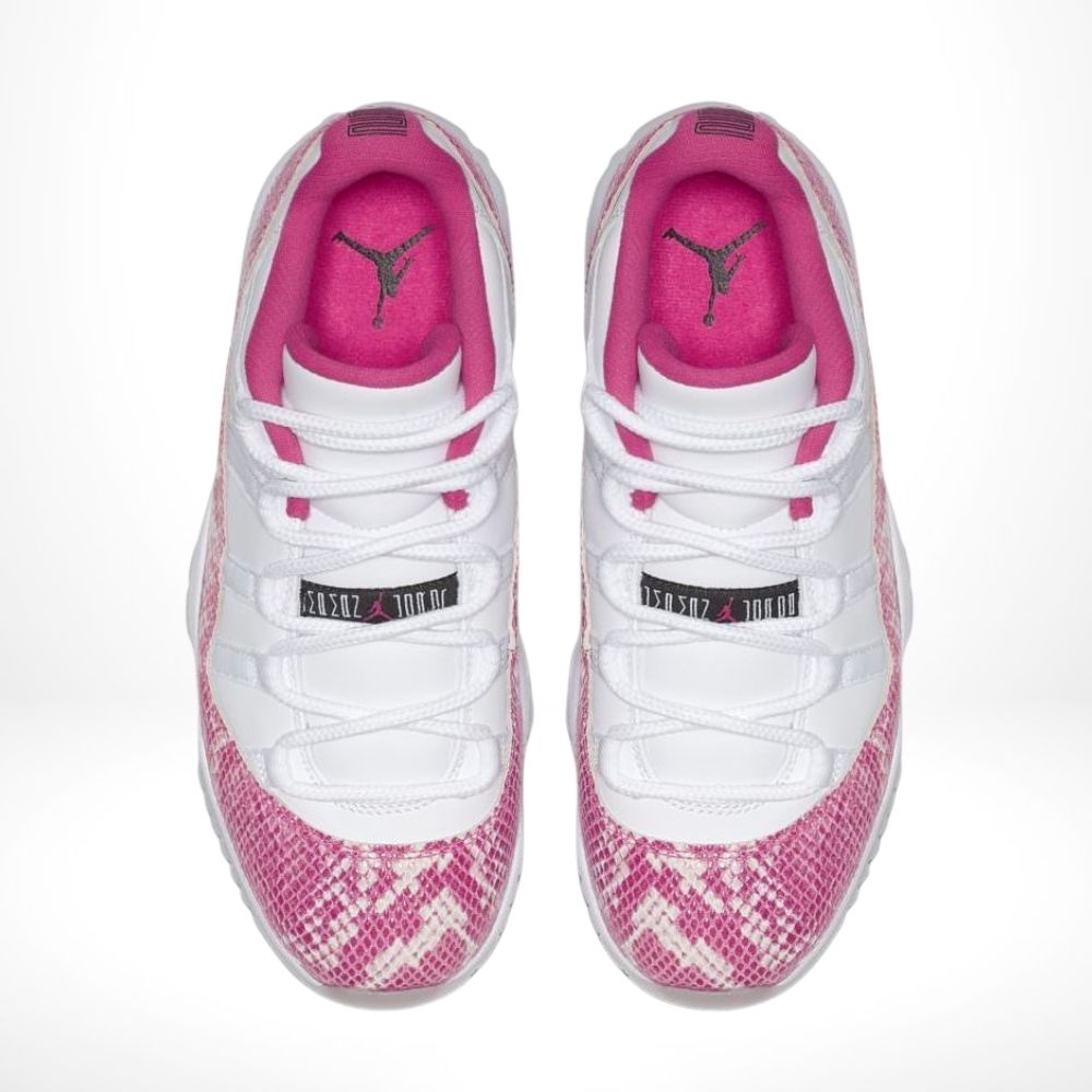 Top-down view of the Air Jordan 11