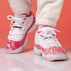 On-foot of the Air Jordan 11
